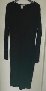 zwarte jurk h&m bodycon L, Ophalen of Verzenden, Zo goed als nieuw, Zwart, Onder de knie