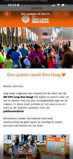 Cpc loop Halve marathon + locker + medaille graveren, Eén persoon