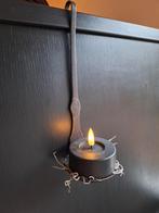 Decoratieve ijzeren kaarsenhouder, Antiek en Kunst, Ophalen of Verzenden