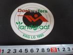 sticker schietsport SV doeltreffers landgraaf KKG LG 1992, Ophalen, Zo goed als nieuw