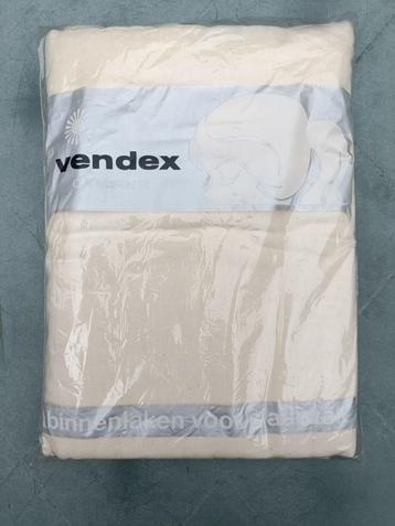 NIEUW: vintage VENDEX laken voor in slaapzak 1.95 x 0.78 mtr beschikbaar voor biedingen