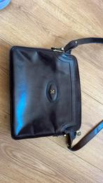 Echt leren tas, Ophalen, Gebruikt, Bruin, Handtas