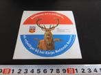 sticker leger landmacht natres beschermen hert strip NTC *, Verzamelen, Ophalen, Zo goed als nieuw, Bedrijf of Vereniging
