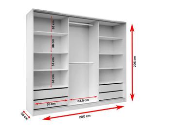 KLEDINGKAST MET TRANSPORT EN MONTAGE - afbeelding 9