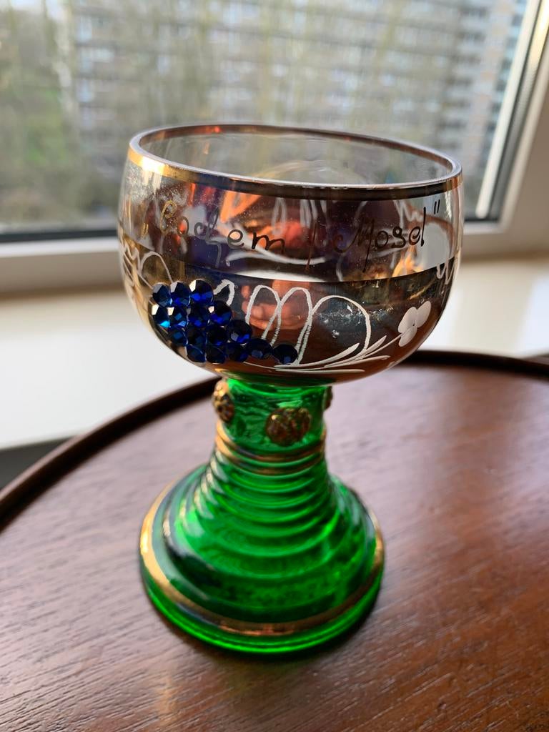 Roemer wijnglas “Cochem / Mosel”, Ophalen of Verzenden, Gebruikt, Overige typen