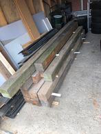 Douglas balken 15x15, Tuin en Terras, Palen, Balken en Planken, Ophalen of Verzenden, Zo goed als nieuw, 250 cm of meer, Balken