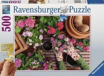 Ravensburger - Liefde voor de Tuin - 500XL stukjee beschikbaar voor biedingen