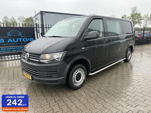 Volkswagen Transporter 2.0 TDI L2H1 dubbel cabine, Auto's, Bestelauto's, Bedrijf, Te koop, ABS, Airbags, Alarm, Boordcomputer