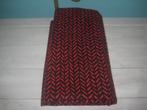 coupon rood zwart, Hobby en Vrije tijd, Stoffen en Lappen, 120 cm of meer, Zwart, Nieuw, Ophalen of Verzenden