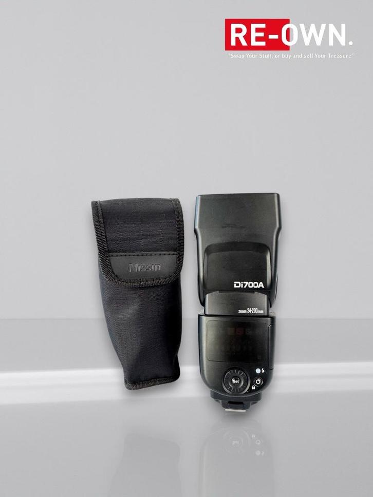 Nissin DI700A Flitser (nette staat + garantie) Kom inruilen!, Audio, Tv en Foto, Fotografie | Flitsers, Zo goed als nieuw, Overige merken