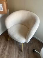 Luxe Bouclé Stoel Primark - Stijlvol & Comfortabel, Ophalen, Wit, Zo goed als nieuw, Metaal