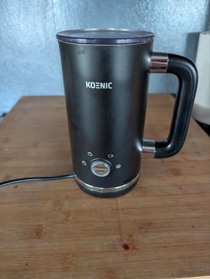 Koenic melkopschuimer, Witgoed en Apparatuur, Melkopschuimers, Zo goed als nieuw, Ophalen of Verzenden