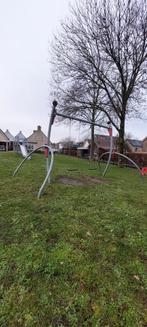 Stalen schommel dubbel, Ophalen of Verzenden, Zo goed als nieuw