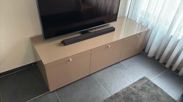 Lage kast design taupe hoogglans, Mercure beschikbaar voor biedingen