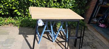 Industriele look campingtafel 