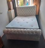 Luxe Gestoffeerd Bed – Verkrijgbaar in Single, Double, Queen, Verzenden, Nieuw, 150 cm of meer, Tweepersoons