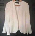 Zara offwhite blazer jasje maat S, Ophalen of Verzenden, Zo goed als nieuw, Jasje, Maat 36 (S)