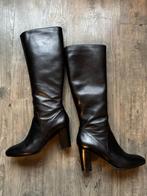 Hoge leren laars Notre-V maat 39, Hoge laarzen, Zwart, Ophalen of Verzenden, Zo goed als nieuw