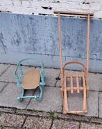 Slee sleeën oude kinder sleeën decoratie, Antiek en Kunst, Ophalen