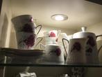 Vintage Theeservies met Bloemenmotief, Ophalen of Verzenden