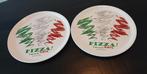2 pizzaborden, Huis en Inrichting, Keuken | Servies, Nieuw, Ophalen of Verzenden, Glas, Bord(en)