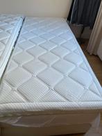 Twee topper matrassen 90x220 cm, 90 cm, Eenpersoons, Wit, Ophalen of Verzenden