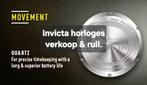 invicta 46 mm dames model  ps lees info, Overige merken, Staal, Staal, Polshorloge