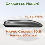 Hapro Cruiser 10.8 600 liter | HUUR | v.a. € 8,- per dag, Auto diversen, Dakkoffers, Ophalen, Nieuw