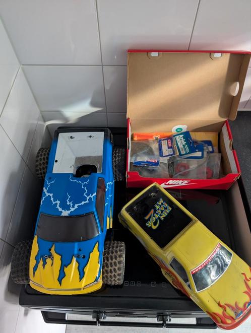 CEN NX nitro met reserve onderdelen, Hobby en Vrije tijd, Modelbouw | Radiografisch | Auto's, Gebruikt, Auto offroad, Nitro, Schaal 1:10