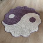 Yin yang mat, 50 tot 100 cm, Rond, Zo goed als nieuw, Wit