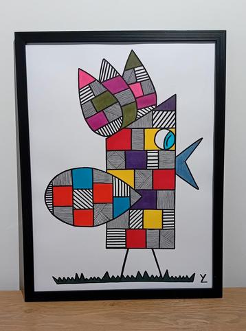 Vreemde Vogel. Special Art. Heel Apart.  beschikbaar voor biedingen