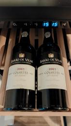 Barão de Vilar Colheita 2001 Port  - 2 flessen -, Verzamelen, Wijnen, Nieuw, Ophalen of Verzenden, Vol, Overige gebieden