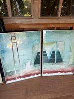 Twee Schilderijen - Frank Porcelijn, Fata Morgana, Ophalen