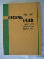 Gedenkboek Loodsenvereeniging Nederland 1908-1933, Verzenden, Gebruikt, Motorboot, Boek of Tijdschrift