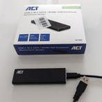 ACT USB-C M.2 SATA en NVMe SSD behuizing - nieuw, Nieuw, Extern, ACT, Ophalen of Verzenden