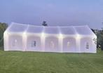 Verlichte opblaasbare partytent voor grote feesten te huur, Tuin en Terras, Ophalen, Zo goed als nieuw, Minder dan 5 meter