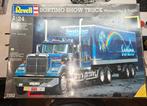 Revell 7552 Sortimo show truck Western Star and trailer., Hobby en Vrije tijd, Revell, Groter dan 1:32, Ophalen of Verzenden, Zo goed als nieuw