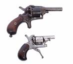 2 penvuur revolvers anno 1850, Antiek en Kunst, Ophalen of Verzenden