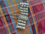 Armband met veiligheidsslot, Ophalen of Verzenden, Zo goed als nieuw, Zilver, Zilver