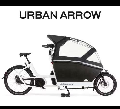 Urban Arrow Family Bosch refurbished 1 jr gar vanaf:, Fietsen en Brommers, Fietsen | Bakfietsen, Zo goed als nieuw, Elektrisch