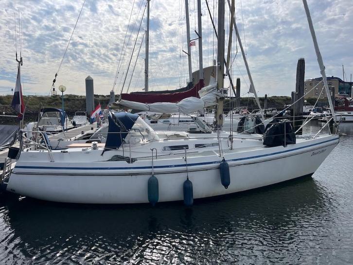 Contest 30, Watersport en Boten, Kajuitzeilboten en Zeiljachten, Gebruikt, Tourjacht of Cruiser, Polyester, 9 tot 12 meter, Diesel