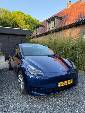 Tesla Model Y 2022 Blauw beschikbaar voor biedingen