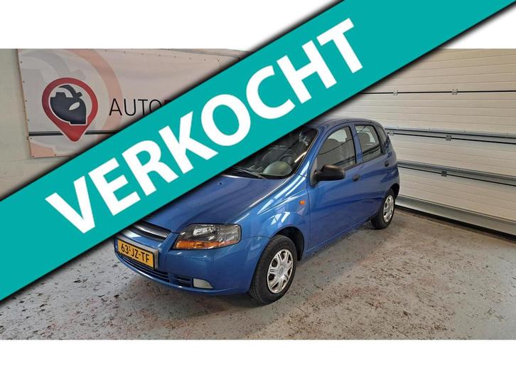 Daewoo Kalos 1.4 Spirit, Auto's, Daewoo, Bedrijf, Te koop, Kalos, Airbags, Elektrische ramen, Startonderbreker, Benzine, Euro 3