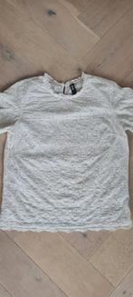 Eksept broderie shirtje / top, maat M, Maat 38/40 (M), Wit, Ophalen of Verzenden, Zo goed als nieuw