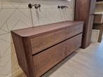 Massief eiken houten badmeubel met hoge kast! Son 140cm, 100 tot 150 cm, Nieuw, Ophalen of Verzenden, Minder dan 100 cm