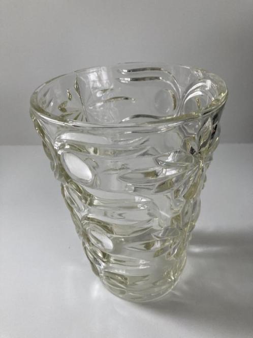 KRISTALLEN vaas FIDENZA VITRARIA  Italy, Antiek en Kunst, Antiek | Glas en Kristal, Ophalen of Verzenden