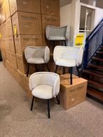 Set van 4 Panda Armstoelen, Wit, Ophalen of Verzenden, Zo goed als nieuw, Metaal