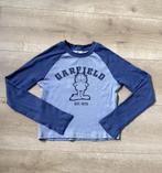 Longsleeve shirt blauw Garfield H&M 146/152 Nieuwstaat, Meisje, H&M, Ophalen of Verzenden, Zo goed als nieuw