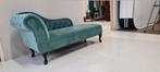 Chaise Longue fluweel mintgroen van Beliani, Ophalen, Eenpersoons, Minder dan 75 cm, 150 tot 200 cm