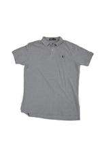 Polo Ralph Lauren grey polo shirt pique LARGE, Maat 52/54 (L), Ophalen of Verzenden, Grijs, Polo Ralph Lauren